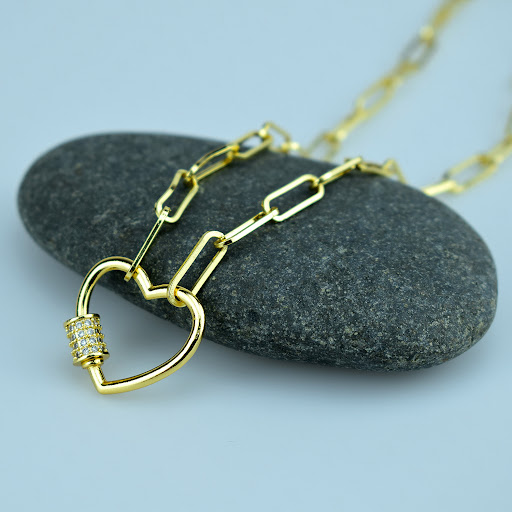 Title 6, Collier boucle zircon style européen et américa...
