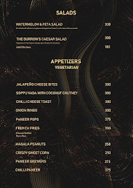 The Burrow menu 2