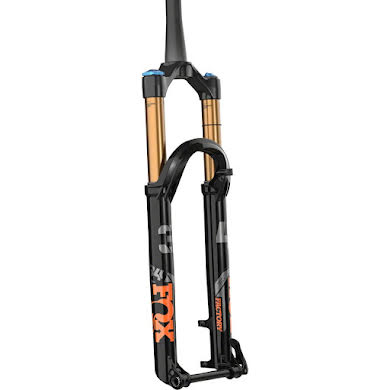 Fox 34 Factory Suspension Fork - 29" 130 mm 15QR x 110 mm 44 mm Offset Shiny Black Grip 2