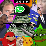 Cover Image of Скачать Meme Stickers for WhatsApp 2019 5.0.0 APK