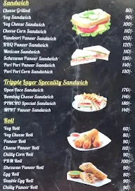 The Pincho menu 7