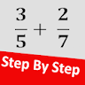 Fraction Calculator : by steps icon