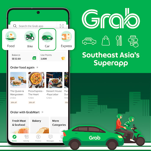 Grab - Taxi & Food Delivery screenshot #0