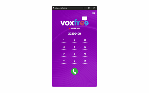 Voxfree Webphone