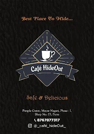 Cafe Hideout menu 3