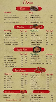 Calcutta Rolls menu 8