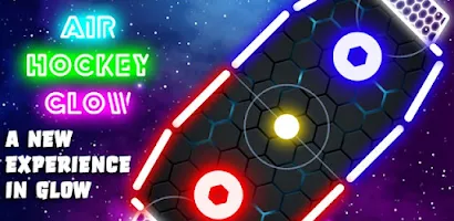 Glow Hockey HD - Free Play & No Download