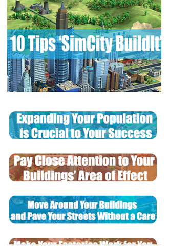 GUIDE FOR SIMCITY BUILDIT