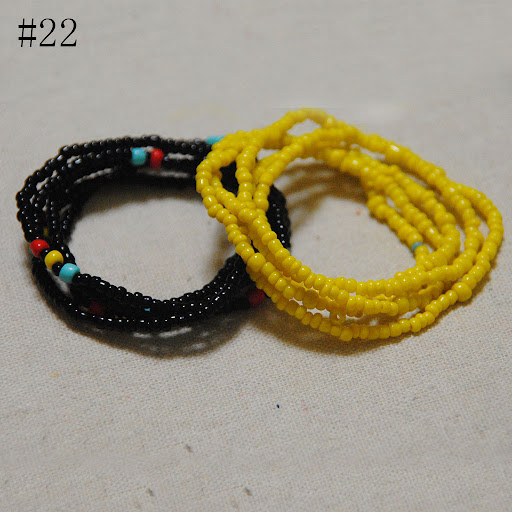 Title 13, Wild Multicolor Rice Bead Beaded Body Chain for...