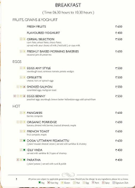 365 All Day Dining Restaurant By Radisson Blu menu 8