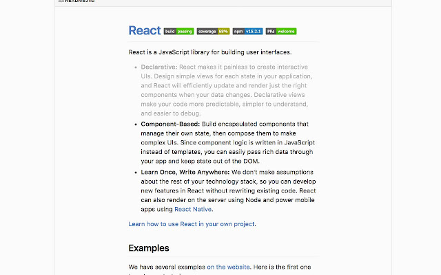 Readable README