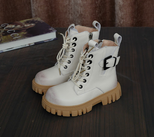 Title 2, British Style Childrens Martin Boots crafted f...