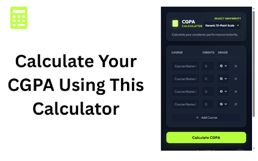 CGPA Calculator screenshot 1
