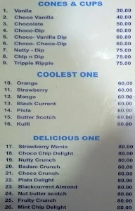 Creamee N Spicee menu 1