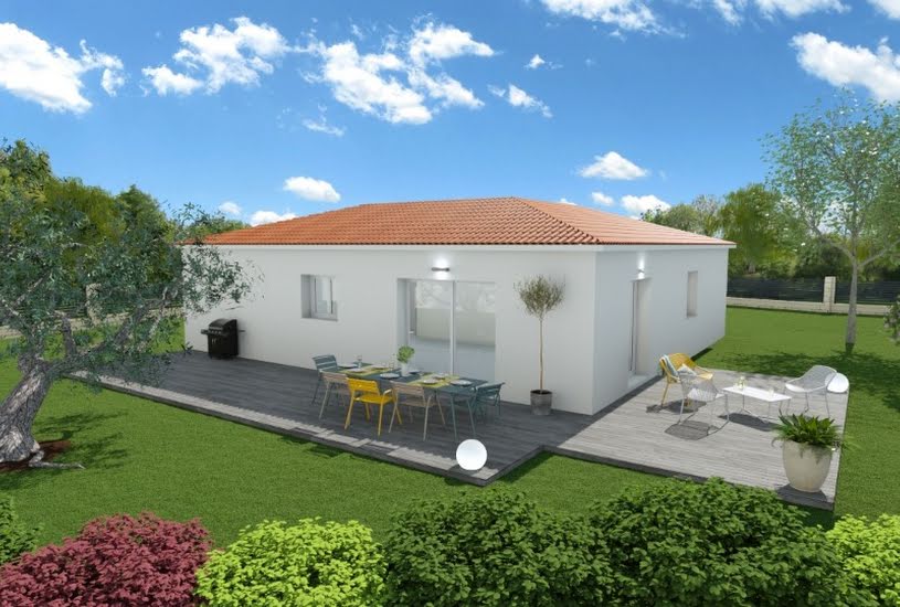  Vente Terrain + Maison - Terrain : 860m² - Maison : 80m² à Saint-Romain-le-Puy (42610) 