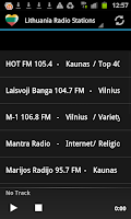 Lithuania Radio Music & News Screenshot