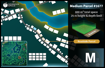 Medium #1677 (M) parcel in Somnium Space