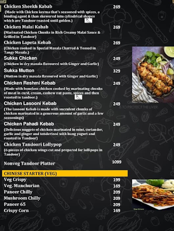 Punjabi Thikana menu 