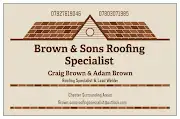 Brown & Sons Roofing Logo