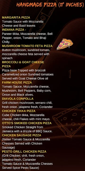 Otto's menu 