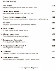 Kovai Kitchen - Fairfield By Marriott menu 2