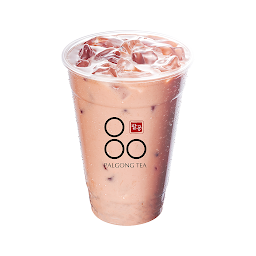 Iced Strawberry Earl Grey Milk Tea