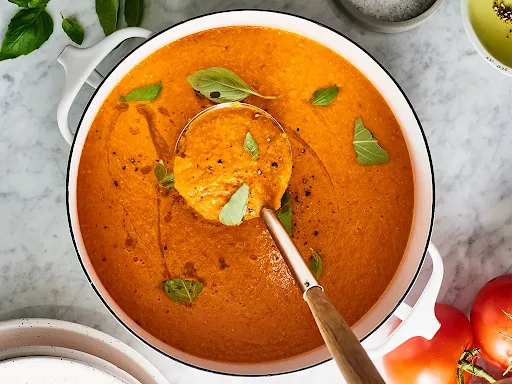 Vegan Tomato Basil Soup