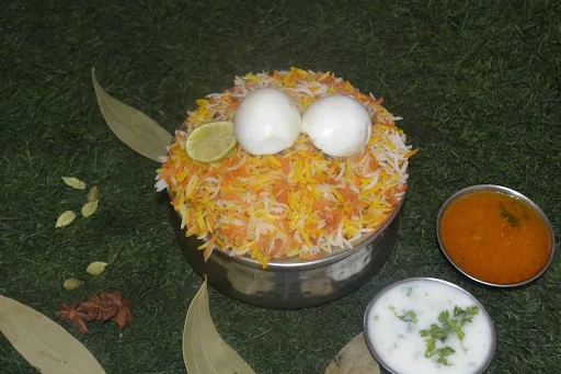 Egg Biryani With Non Veg Rice