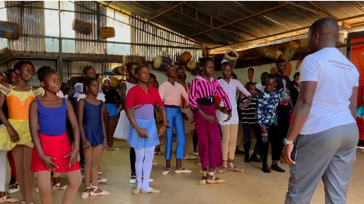 Mike Wamaya has more than 250 children signed up to his ballet classes in Nairobi's vast Kibera neighbourhood