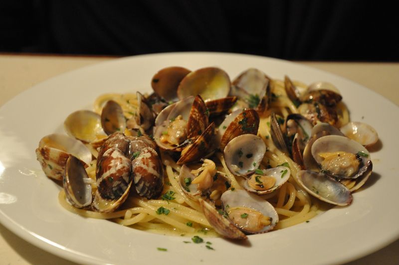 GF linguini with clams!