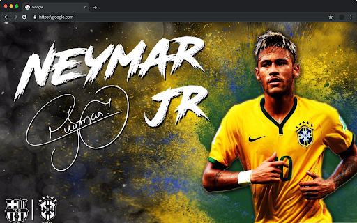 Neymar New Tab Wallpaper