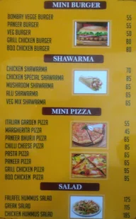 Savera Fast Food menu 1