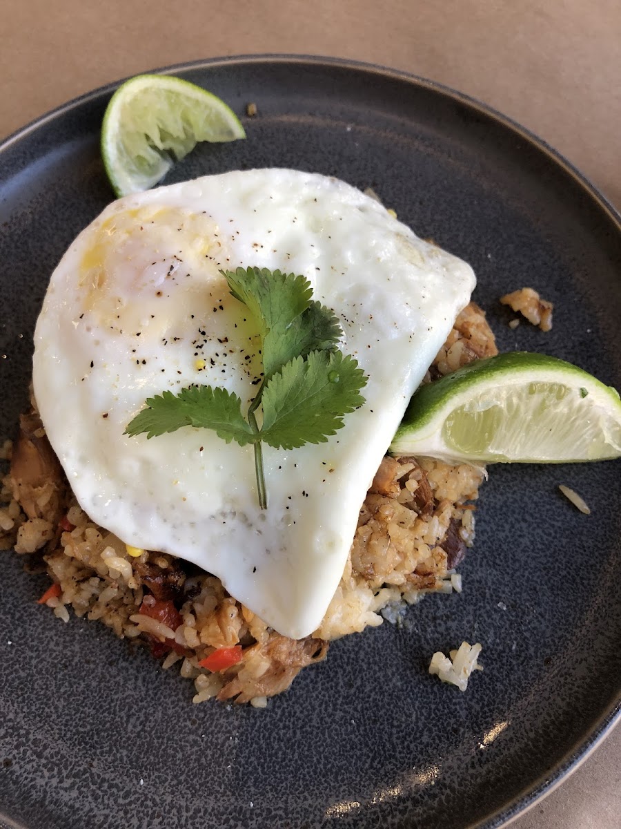 Sisal fried rice breakfast