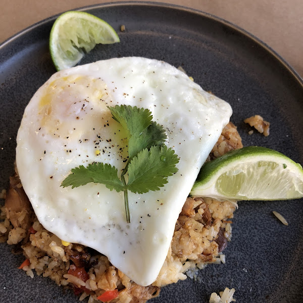 Sisal fried rice breakfast