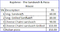 Rajshree Food Parcel menu 1