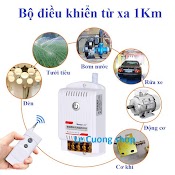 (Có Học Lệnh) Honest Ht - 6220Kgd, Ht - 9220Kg (40A - 1Km 220V)Công Tắc Điều Khiển Từ Xa Công Suất Lớn Dùng Cho Máy Bơm , Đèn...