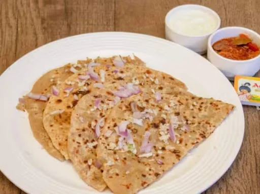 2 Gobi Onion Paratha