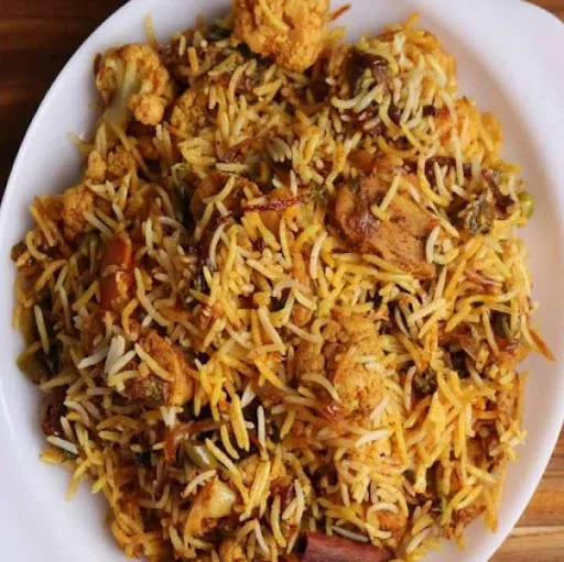 Hyderabadi Soya Chaap Biryani