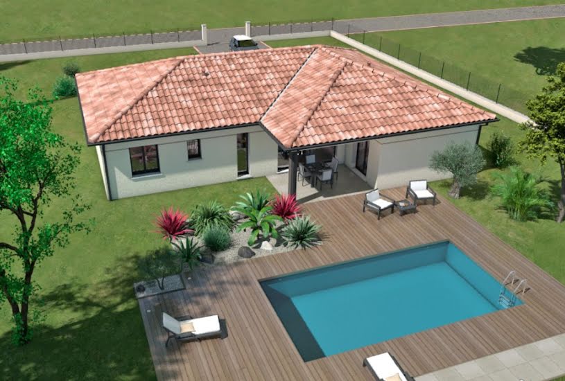  Vente Terrain + Maison - Terrain : 444m² - Maison : 112m² à Lieuran-lès-Béziers (34290) 