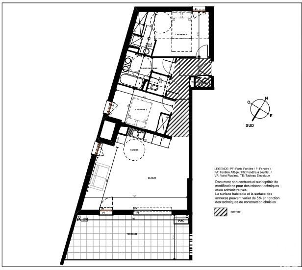 Vente appartement 3 pièces 80 m² à Manosque (04100), 385 500 €
