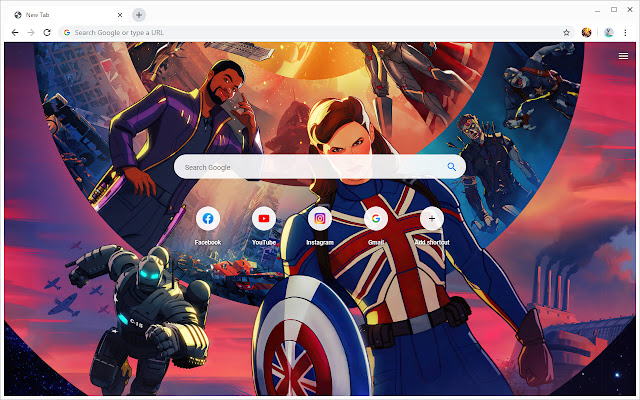 What If...? Marvel Hintergrundbilder Neuer Tab