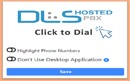 Click to Dial - DLS Hosted PBX