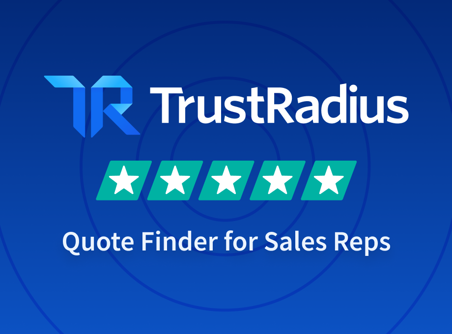 TrustRadius Quote Finder for Sales Reps Preview image 1