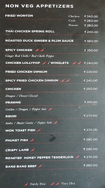 Chopstix menu 