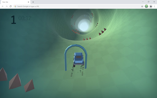 Car Tunnel Racing Game