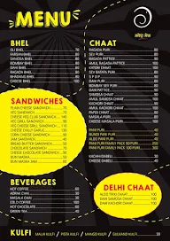 Ganesh Bhel menu 2