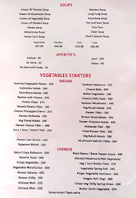 Takshashila Hotel menu 7