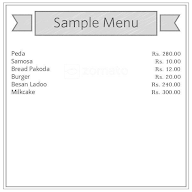 Krishna Sweets menu 1