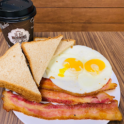 Breakfast Plate with Bacon