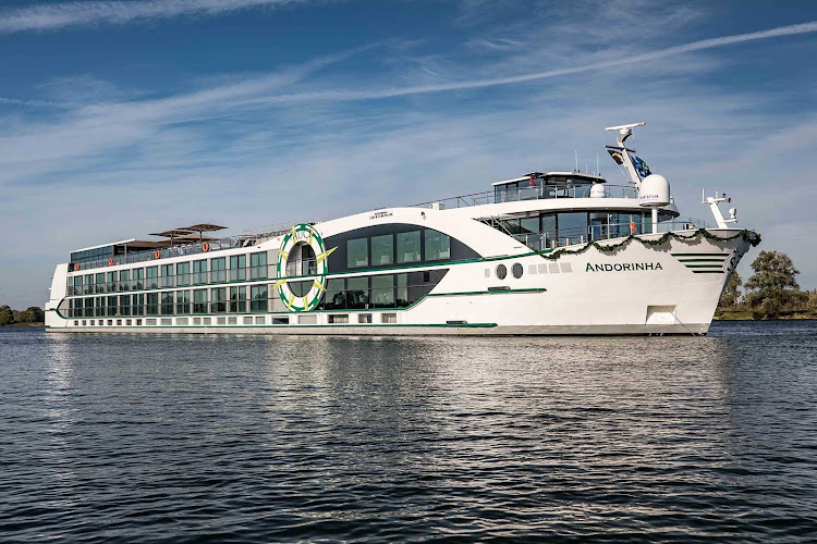 The 84-guest ms Andorinha from Tauck River Cruises.